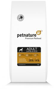 Petnature ADULT – Lamb & Rice 15kg + ΔΩΡΟ Λάδι Σολωμού 100ml