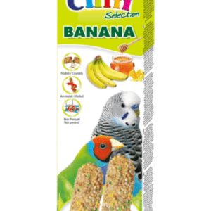 CLIFFI banana stics για παπαγαλάκια-εξωτικά 2Χ30gr
