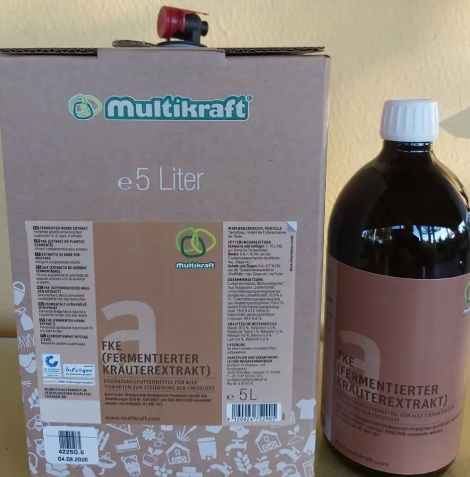 MULTIKRAFT FΚE Υγρό Συμπλήρωμα Διατροφής με Ενεργούς Μικροοργανισμούς και βότανα Multikraft 5lit