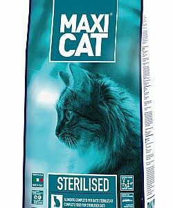 Maxi Cat Sterilised 18kg + ΔΩΡΟ 1τμχ Λάδι Σολωμού 100ml