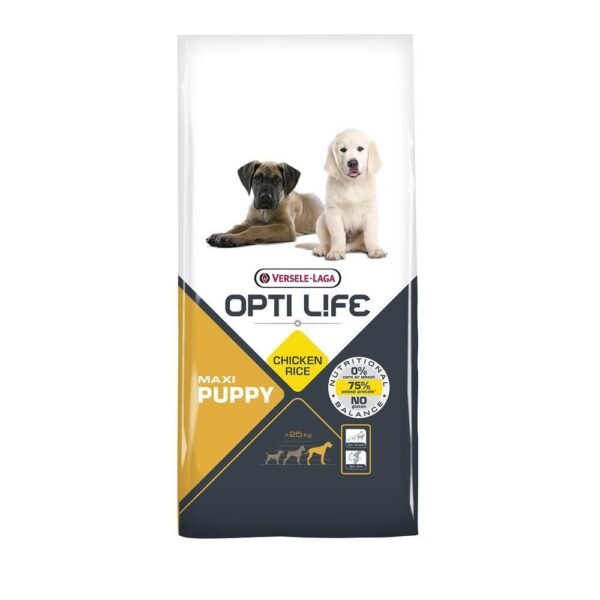 OPTI LIFE PUPPY MAXI 12,5Kg + ΔΩΡΟ Λάδι Σολωμού 100ml