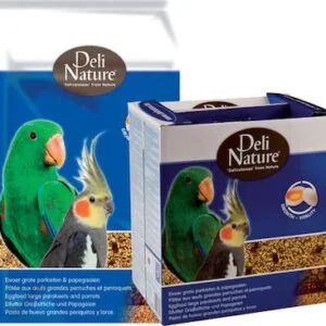 DELI NATURE αυγοτροφή για μεγάλους-μεσαίους παπαγάλους 800gr