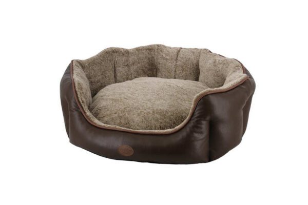 NOBBY-Komfort Κρεβάτι Οβάλ TARI brown :55x50x21cm