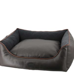 NOBBY-Comfort Τετράγωνο Κρεβάτι TEXAS dark brown :80x70 x23cm