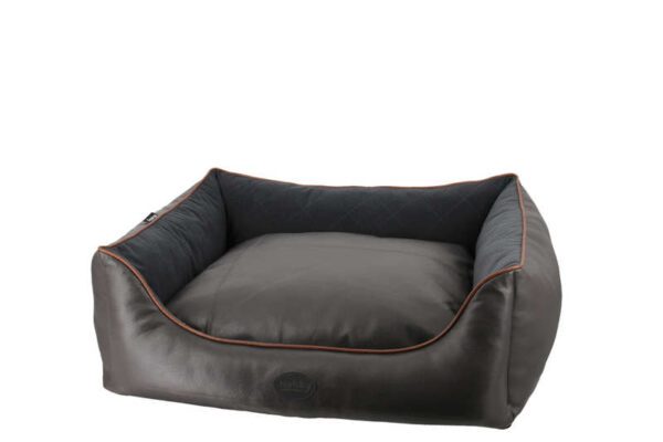 NOBBY-Comfort Τετράγωνο Κρεβάτι TEXAS dark brown :80x70 x23cm