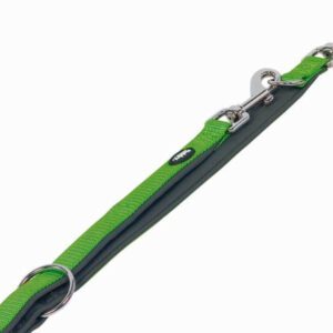 NOBBY-Λουρί Οδηγός CLASSIC PRENO neon green/grey L: 200cm, W: 25/35mm