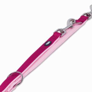 NOBBY-Λουρί Οδηγός CLASSIC PRENO raspberry/pink L: 200cm, W: 15/20mm
