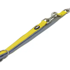 NOBBY-Λουρί Οδηγός CLASSIC PRENO yellow/grey L: 200cm; W: 15/20 mm