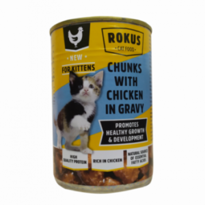 Rokus Cat Kitten Κονσέρβα 415gr (6 Τεμάχια)