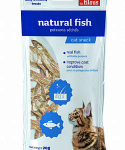 Les Filous Cat Natural fish 20gr (3 Τεμάχια)