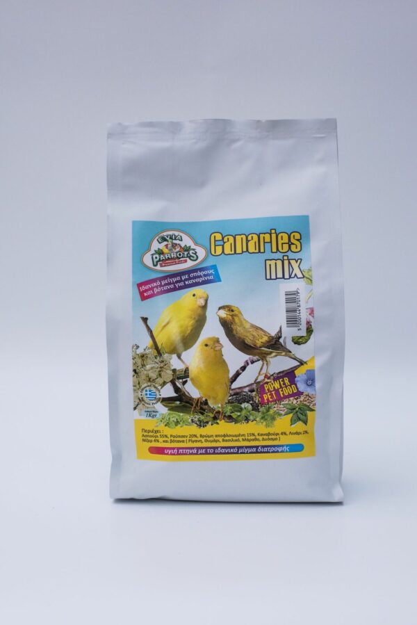 EVIA PARROTS Canaries mix 1kg