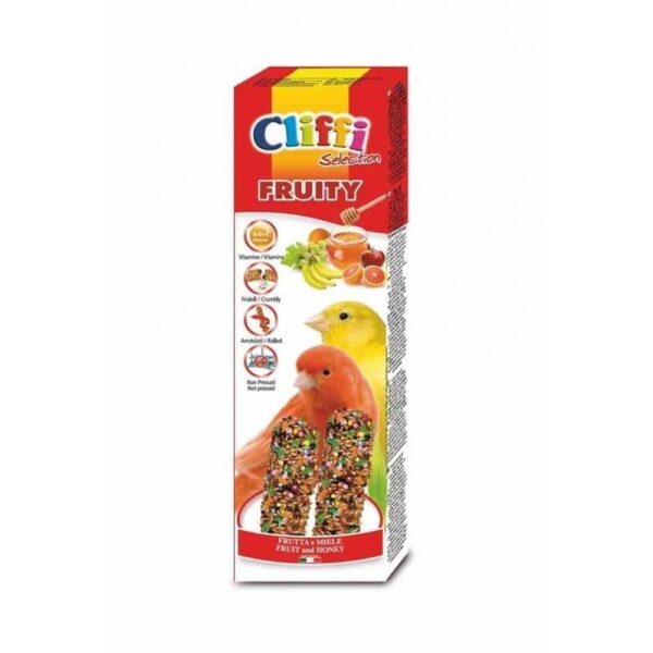 CLIFFI fruit stics για καναρίνια 2Χ30gr