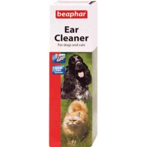 Beaphar ear cleaner αποτελεσματικό καθαριστικό αυτιών σκύλου & γάτας 50ml