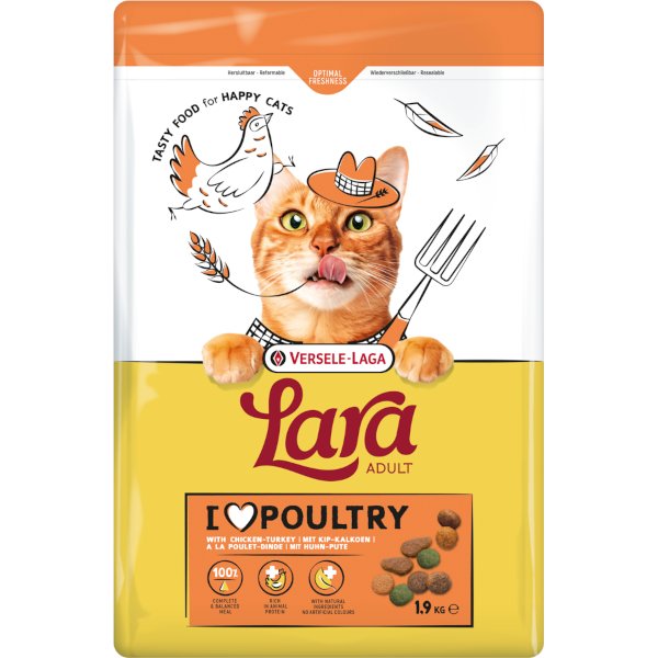 Προϊόν – Αγόρασε προϊόντα online στο Pet Καναρινόκοσμος LARA ADULT με κοτόπουλο & γαλοπούλα 12.5kg