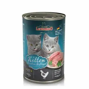 Leonardo Κονσέρβα Πουλερικά Kitten 400gr (6 τεμάχια)