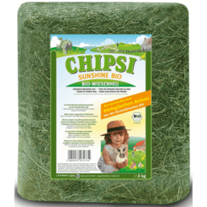 Chipsi sunsine bio hay χόρτο βιολογικής αξίας & φυσικής ηλιοξήρανσης, πλούσιο σε φυτικές ίνες 3kg