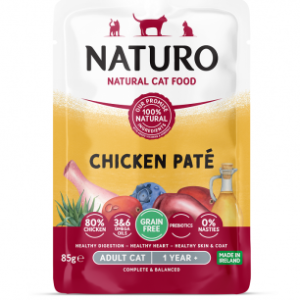 NATURO CAT CHICKEN Paté 85gr (4 τεμάχια)