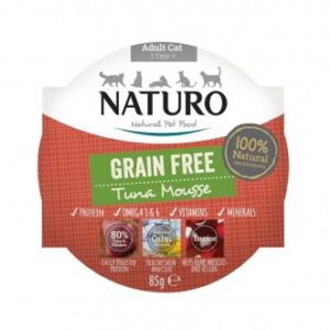 NATURO-Grain Free TUNA Mousse 85gr (8 τεμάχια)