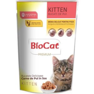 Biocat delicate menu kitten 85gr (12 τεμάχια)