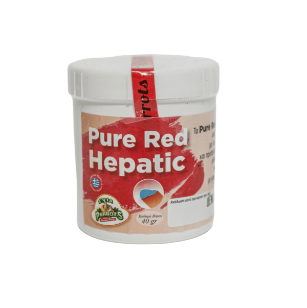 EVIA PARROTS Pure Red Hepatic 40gr