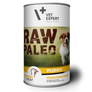 Raw Paleo wet Puppy turkey 400gr (2 Τεμάχια)