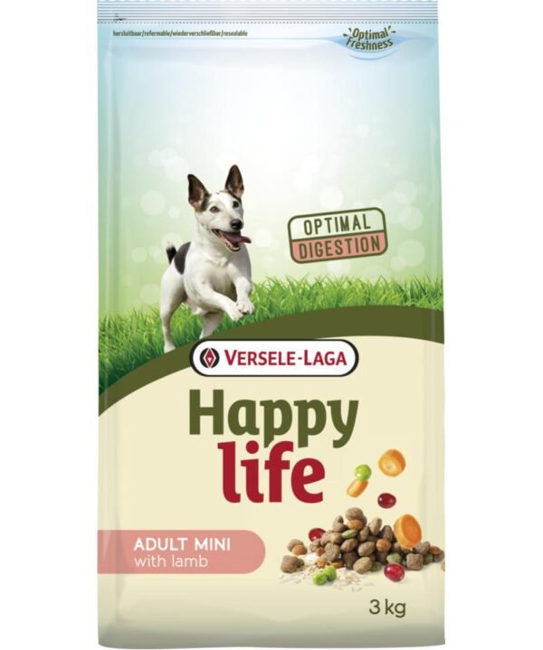 Happy Life Ξηρή Τροφή Adult Mini Lamb Αρνί 3kg