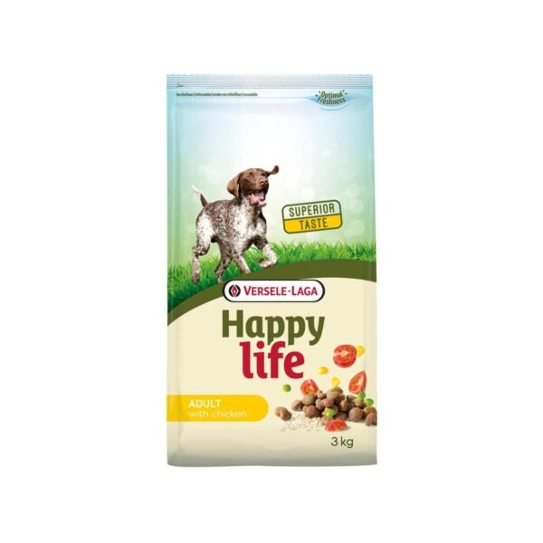 Happy Life Ξηρή Τροφή Adult Chicken 3kg