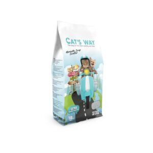 Cat's Way Άμμος Γάτας Μπετονίτης με Άρωμα Marseille Soap 18lt