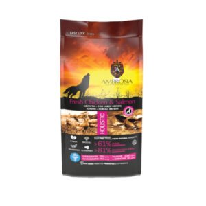 AMBROSIA Puppy Large Fresh Chicken & Salmon 2kg