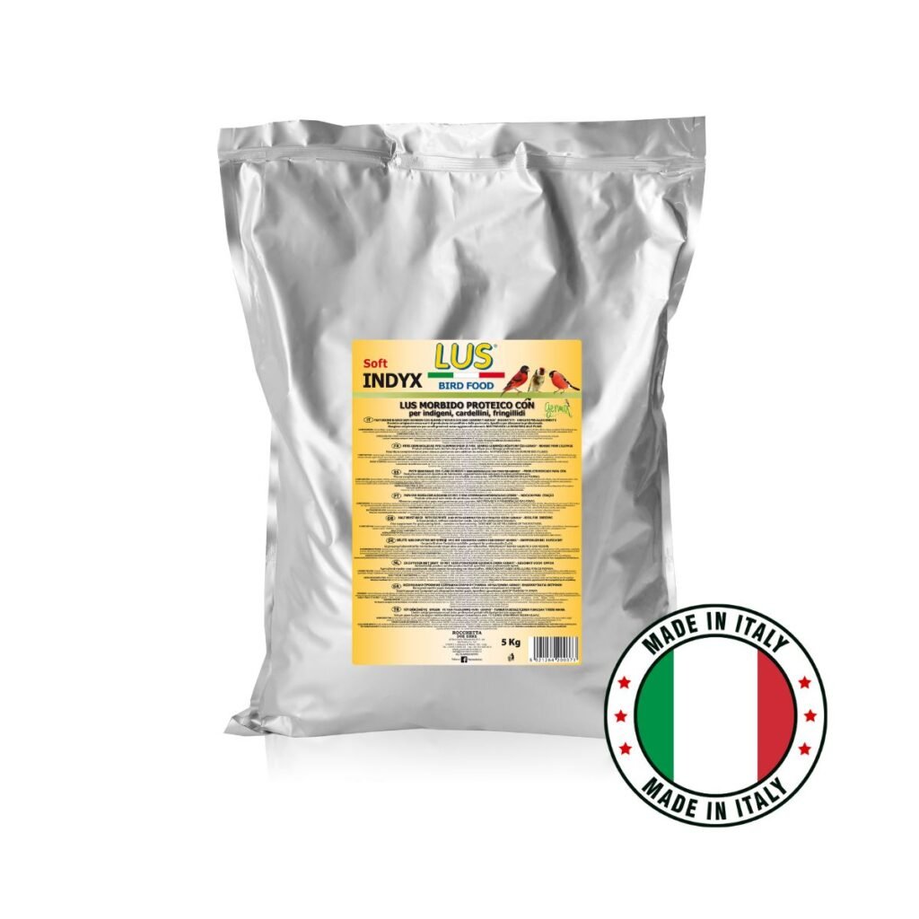 LUS INDYX Soft – Αυγοτροφή Άγριων Πτηνών με Germix 5kg