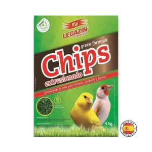 CHIPS EXTRUSIONADOS Legazin – Συμπλήρωμα Σίτισης για Πτηνά (4kg)