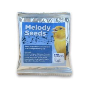 Melody Seeds EVIA PARROTS – Μείγμα Σπόρων για Κελάηδημα Καναρινιών (20g)