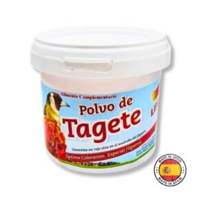 Legazin Polvo de Tagete – Φυσική σκόνη ταγέτη για ζωντανό κόκκινο χρώμα σε καρδερίνες, φανέτα, red siskins – 250g