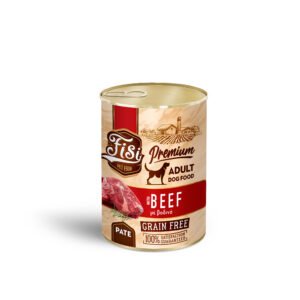 FISI Dog Adult Βοδινό σε Πατέ 400gr (2 Τεμάχια)